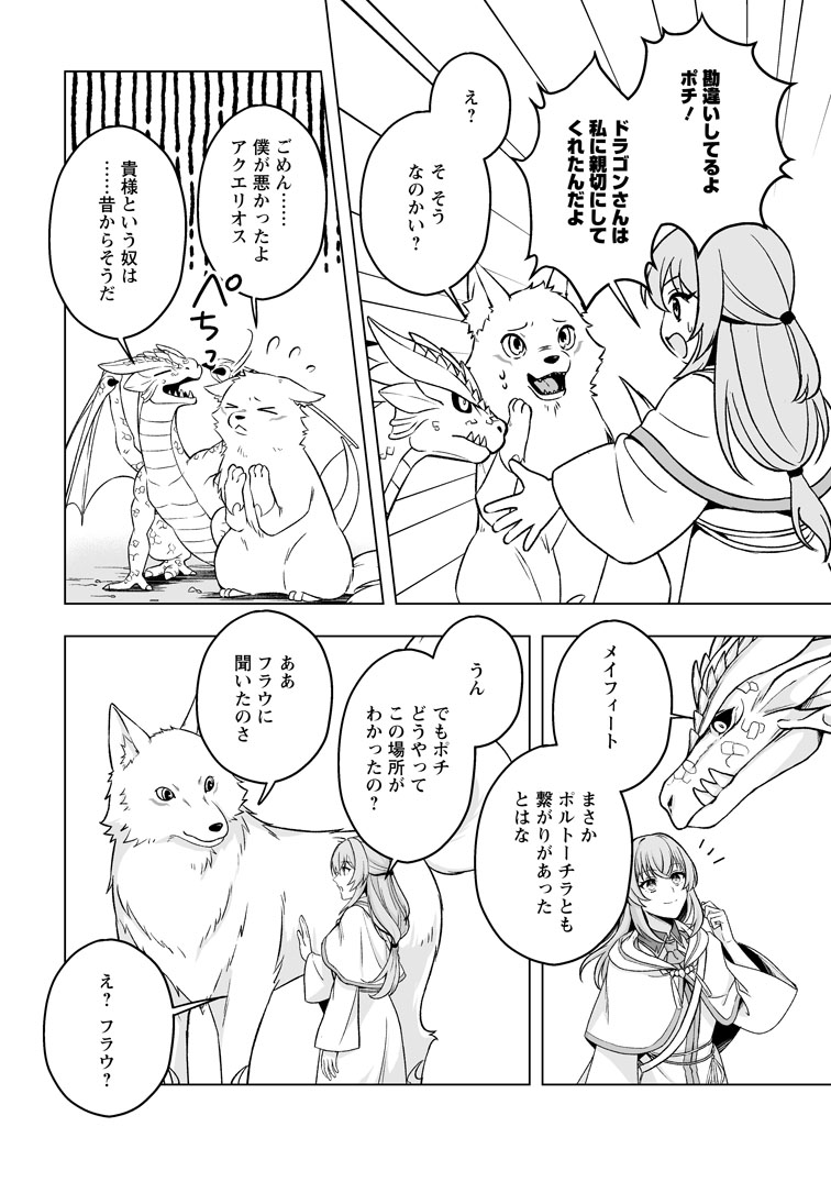 公式-苦節四年、理想の聖女を演じるのに疲れました ~便利屋扱いする国は捨て“白魔導士”となり旅に出る~ 第6話(3) 