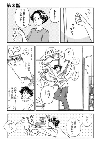 おばけ猫とぼく