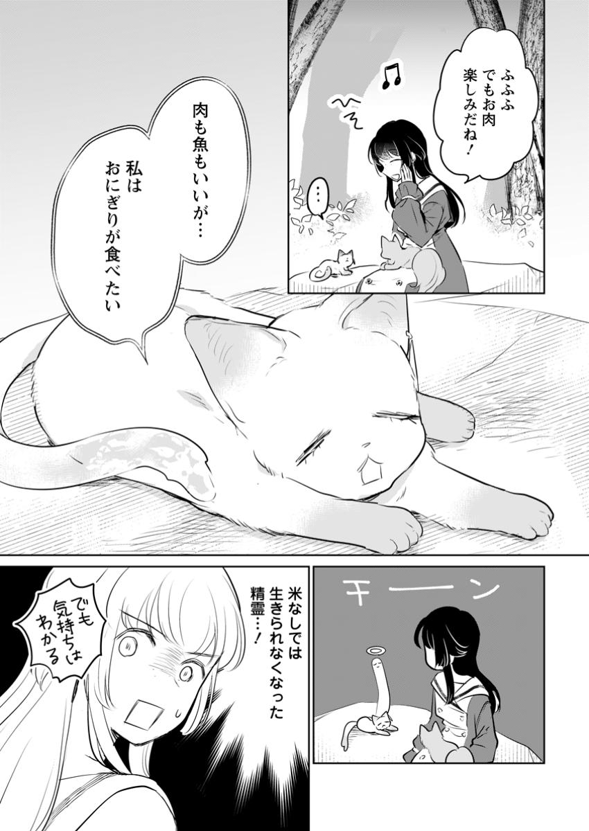 聖女じゃないと追放されたので、もふもふ従者(聖獣)とおにぎりを握る